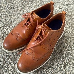 Cole Haan GrandEvølution Shortwing Oxfords, Size 10M, Used